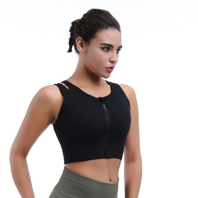 Soutient-gorge sportif sans couture léger pour le cyclisme et le Pilates