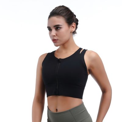 Soutient-gorge sportif sans couture léger pour le cyclisme et le Pilates