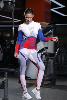 Vintage Leggings haute taille Modèles rétro, mélange de coton Throwback Style