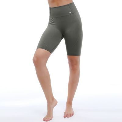 Shorts de yoga haute taille pour femmes sans coutures latérales