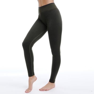 Des leggings sans couture pour l'entraînement, évacuation de l'humidité, étirement à 4 voies, pas de perçage.